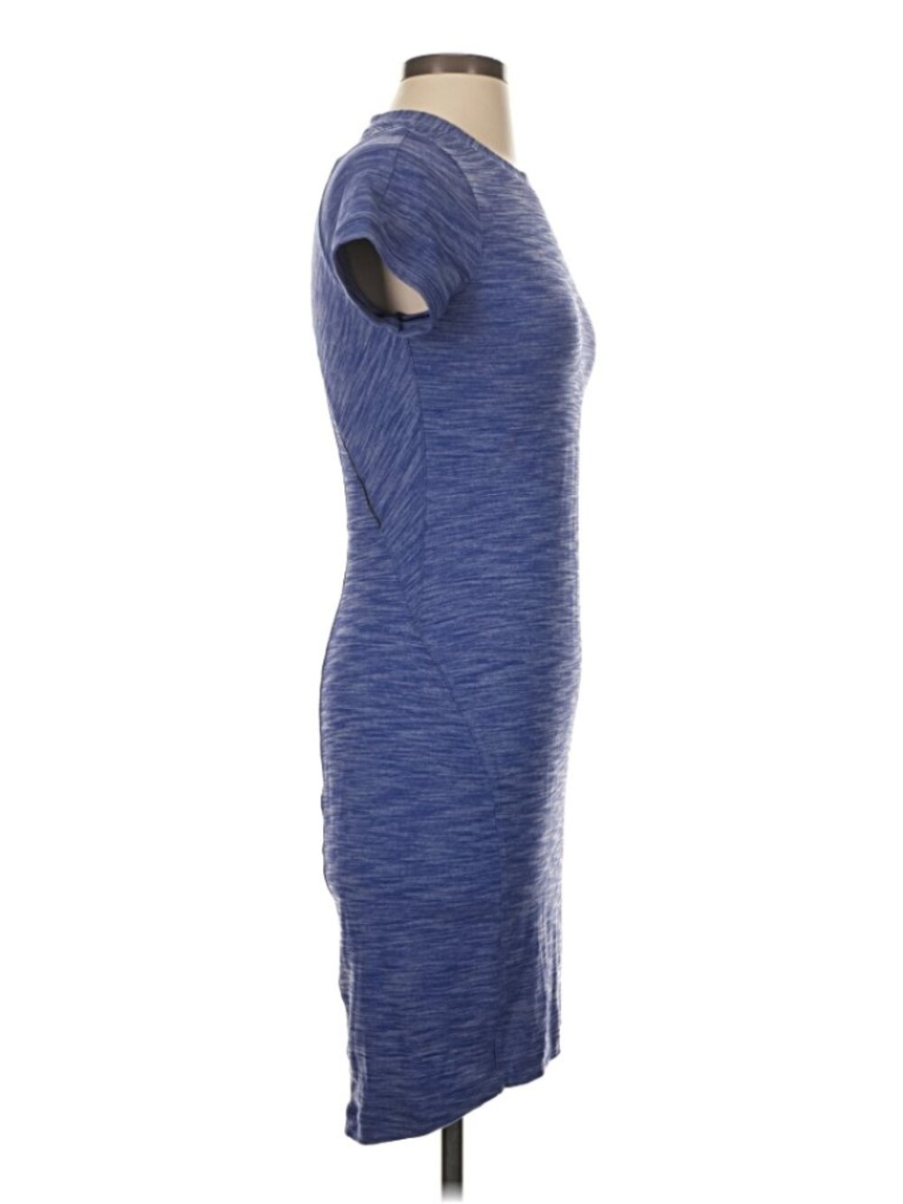 Lululemon &go Where-To Dress Heathered Sapphire Blue Size 4 - Picture 4 of 5